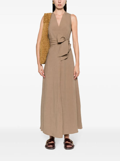 Aralia Belted Maxi Dress