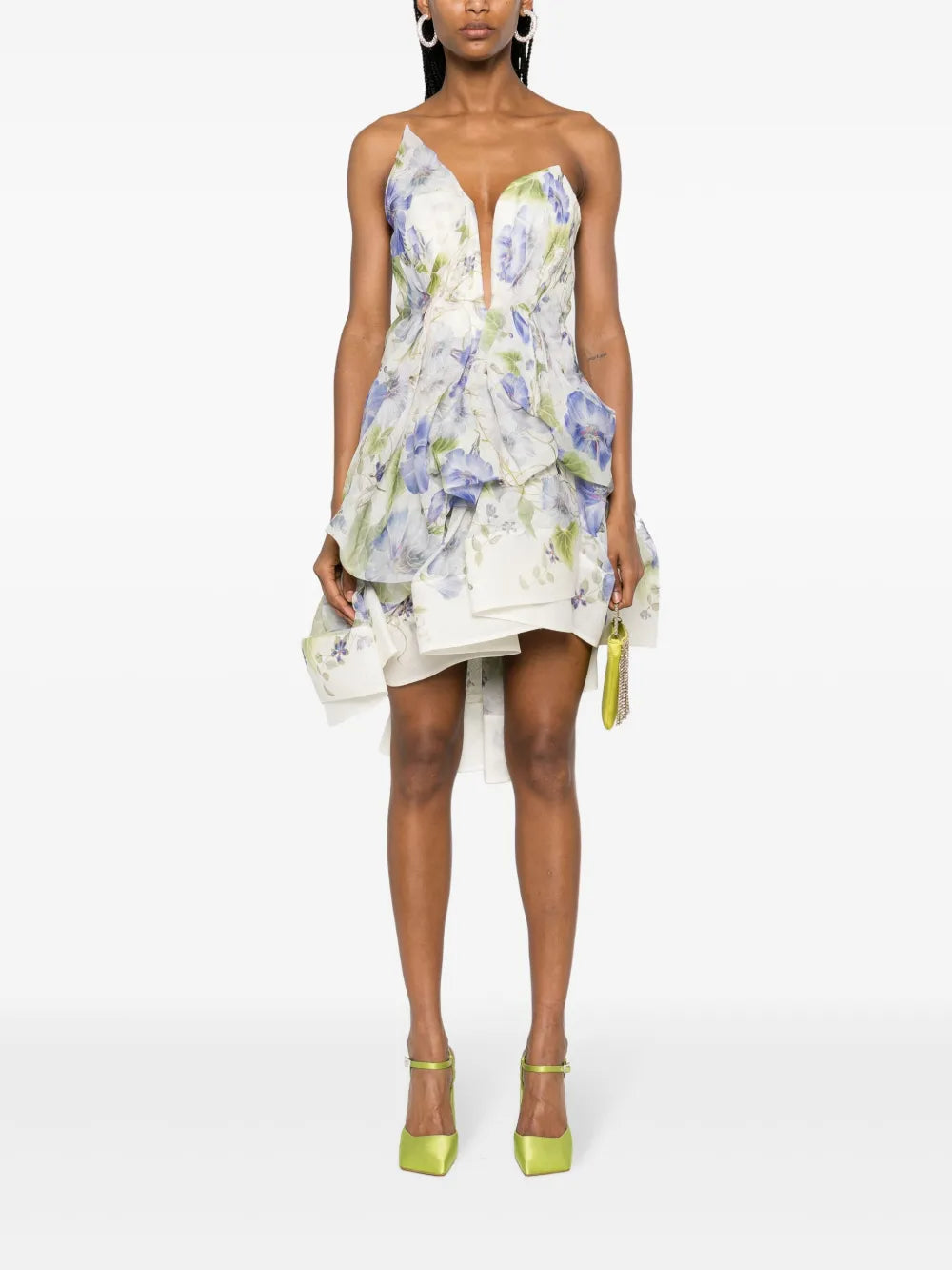 Natura Draped Mini Dress