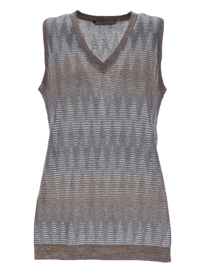 V-Neck Sleeveless Mini Dress