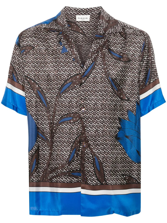 Floral Silk Shirt