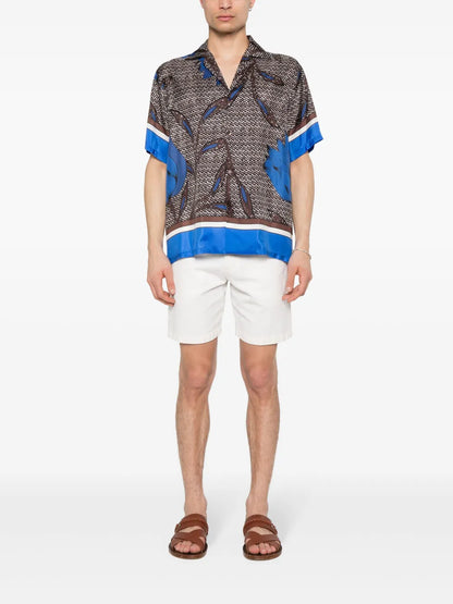 Floral Silk Shirt