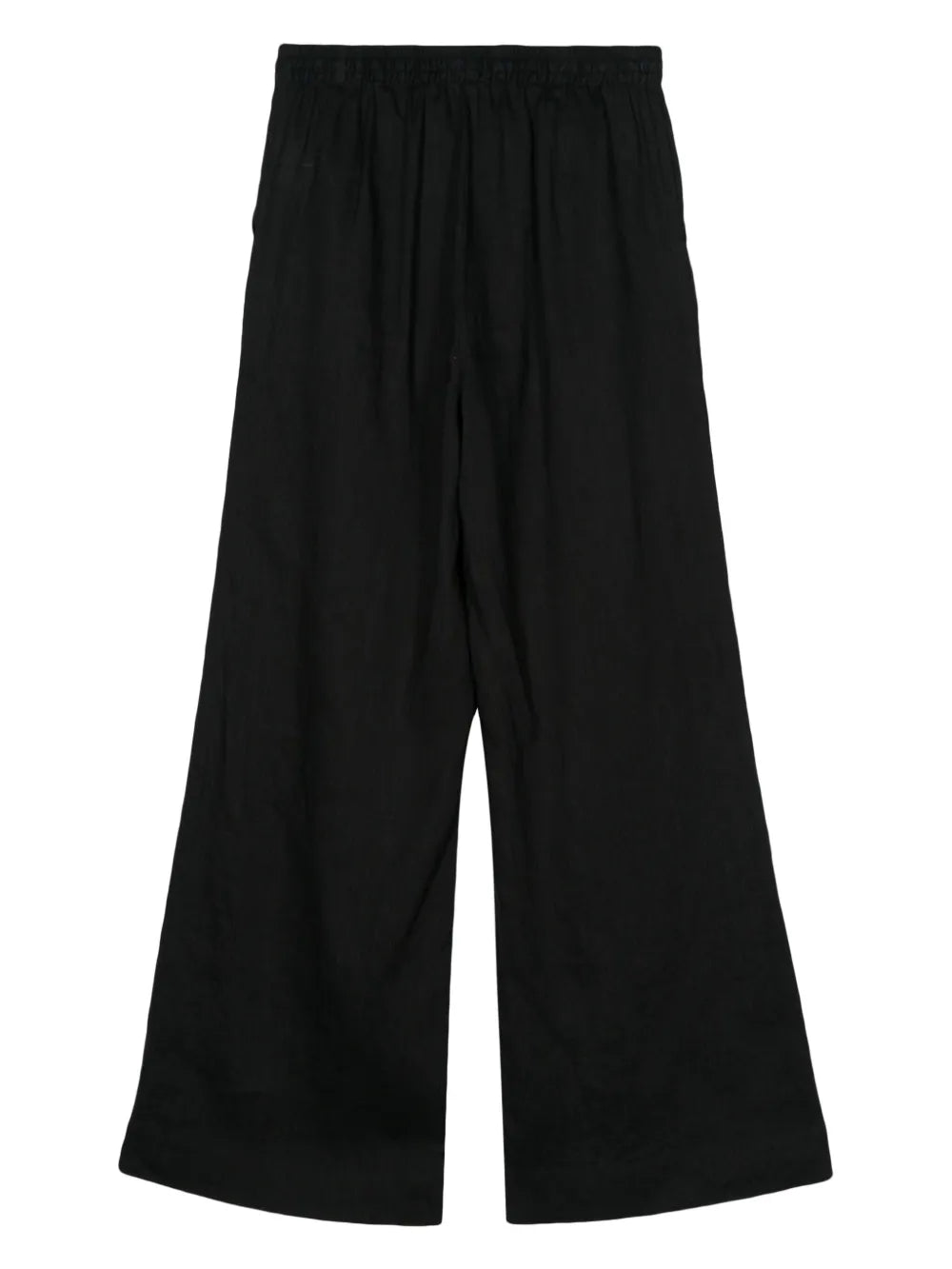 Broderie-Anglaise Linen Trousers