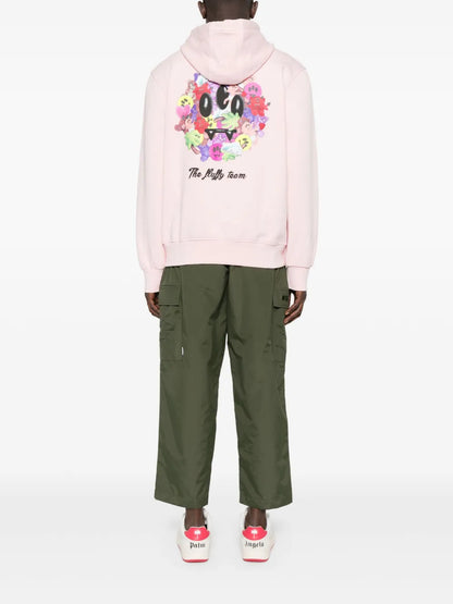 The Fluffy Team Print Hoodie