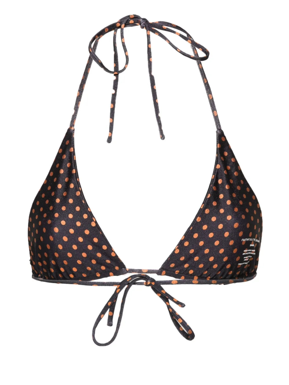Lattea Polka-Dot Bikini Top