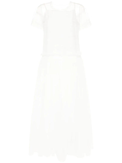 Mesh Sheer Maxi Dress