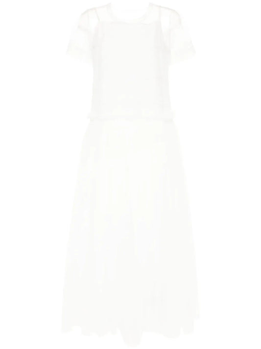 Mesh Sheer Maxi Dress