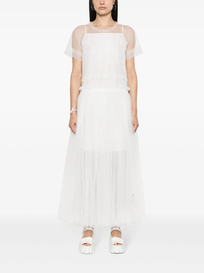 Mesh Sheer Maxi Dress