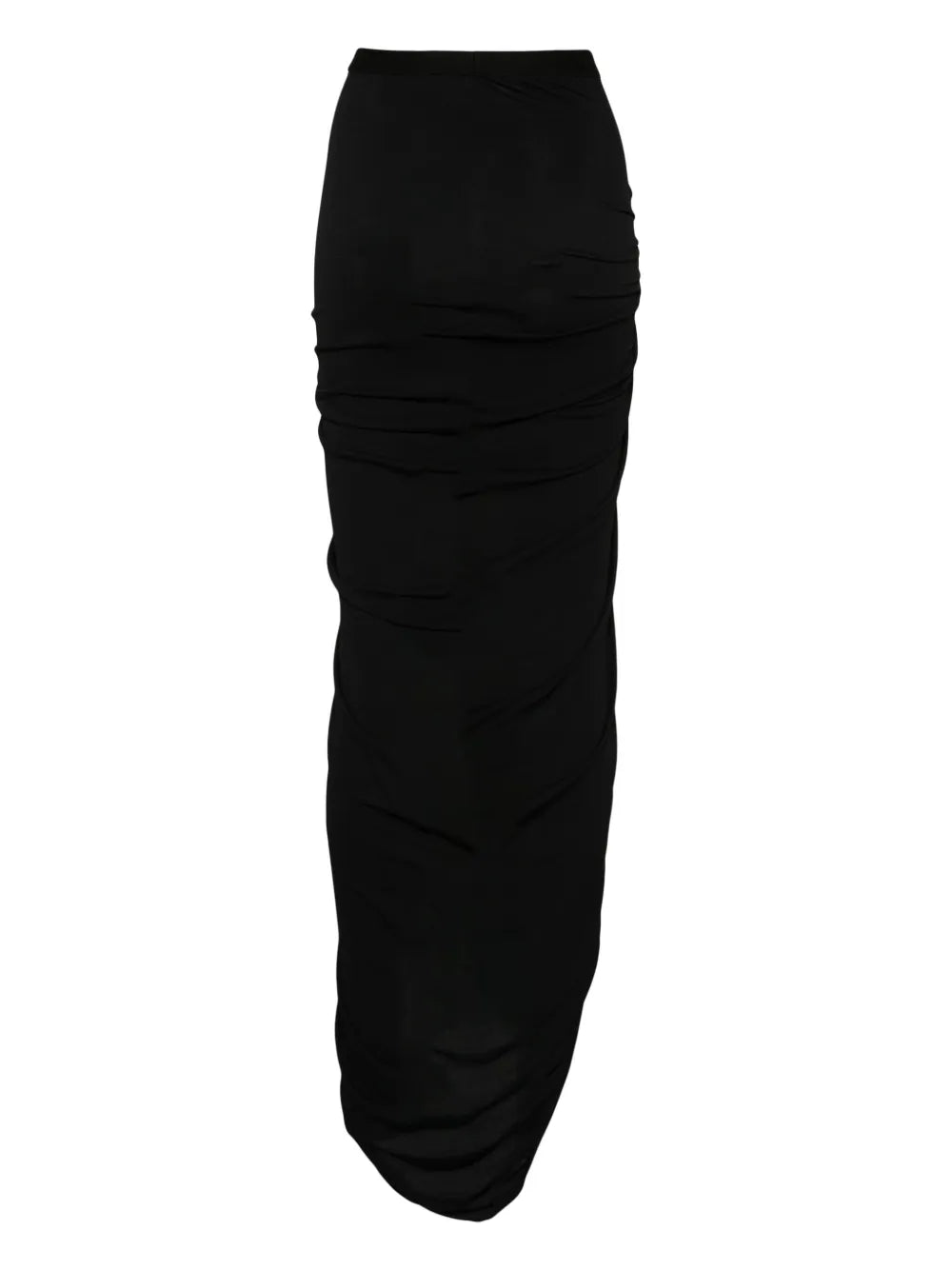Knot-Detail Crepe Skirt