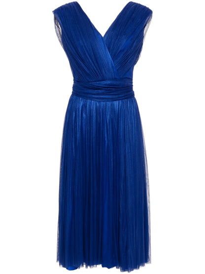 Draped Midi Dress