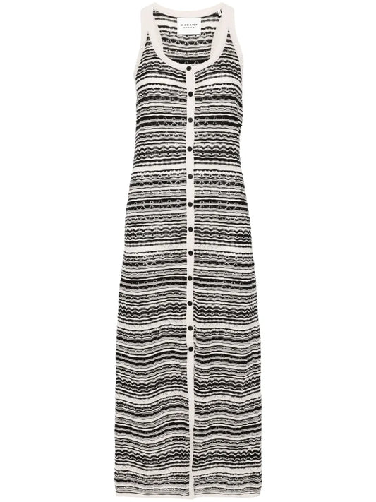 Haroya Striped Maxi Dress