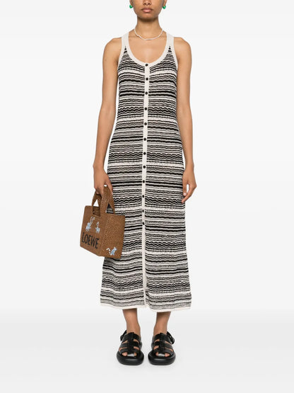 Haroya Striped Maxi Dress