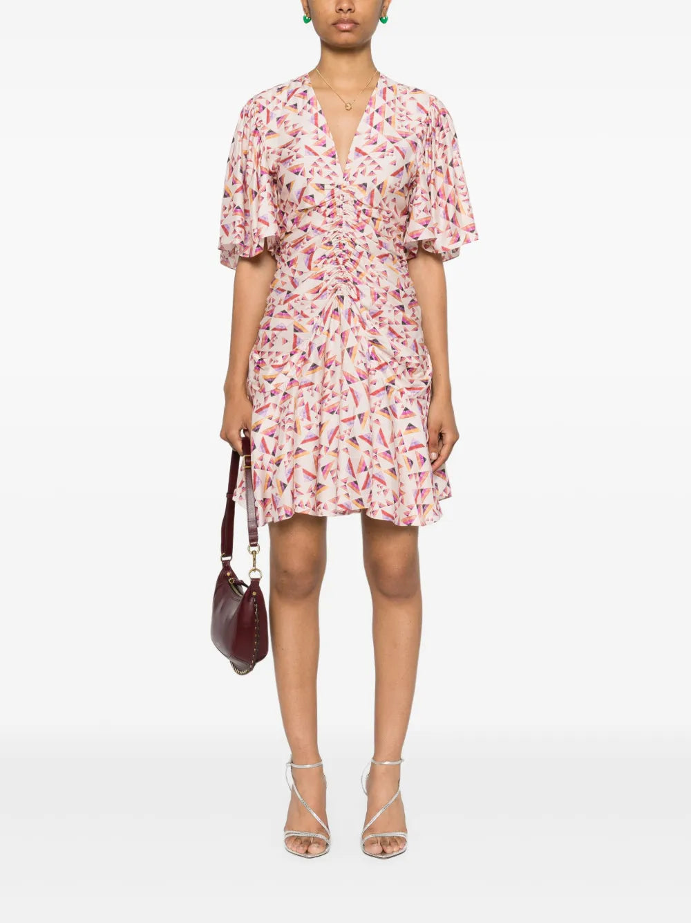 Lienne Geometric Minidress