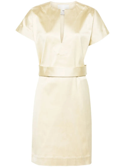 Asia Belted Mini Dress