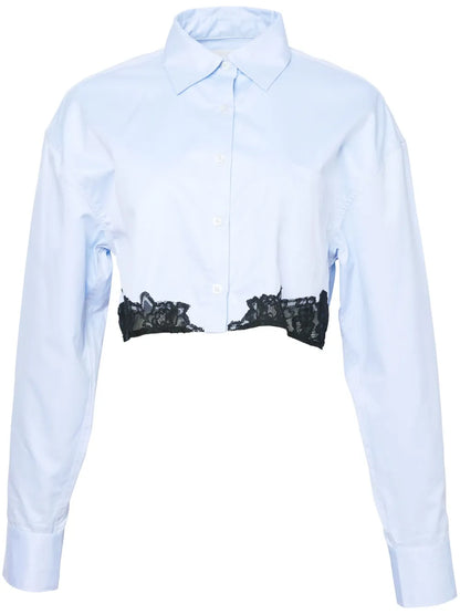 Poplin Cropped Shirt