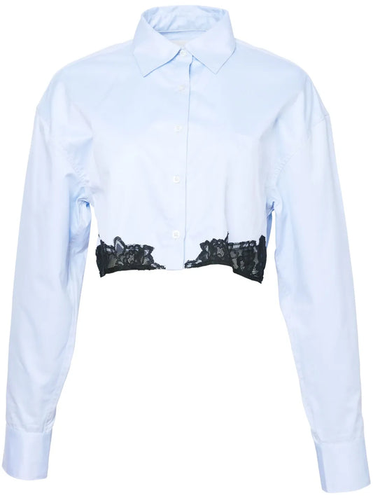 Poplin Cropped Shirt