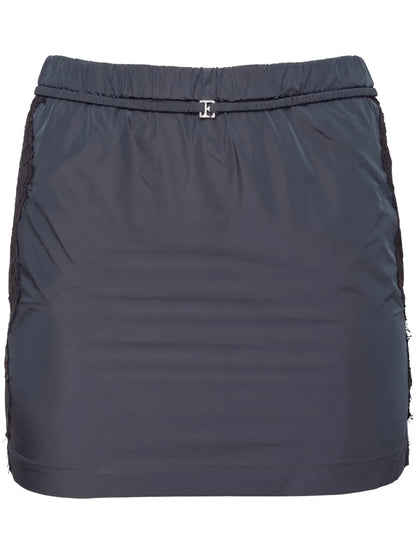 Nylon Mini Skirt