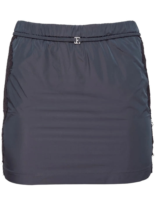 Nylon Mini Skirt