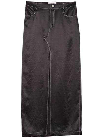 Silk Maxi Skirt
