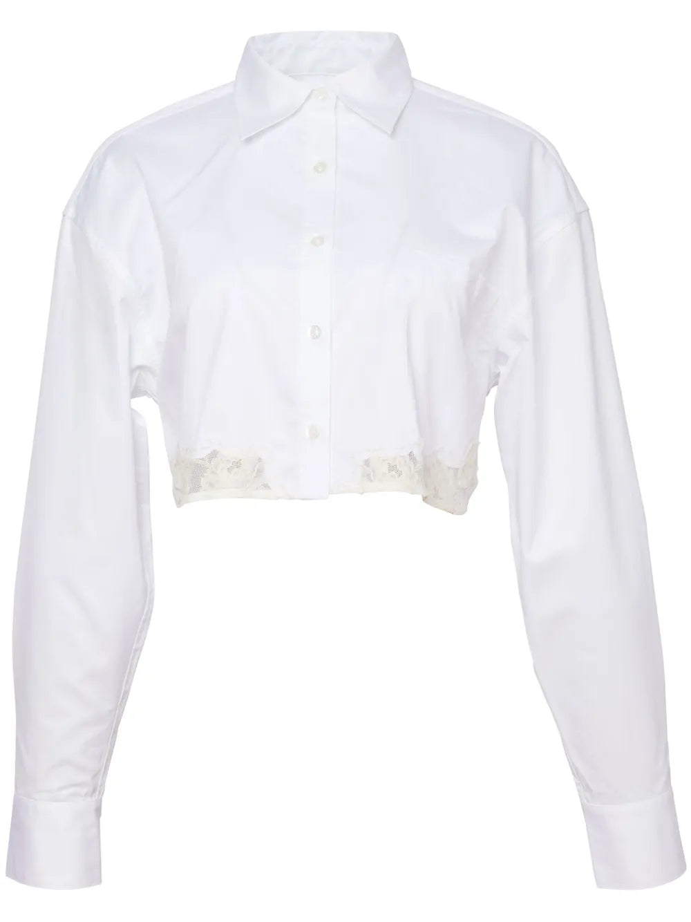 Poplin Cropped Shirt
