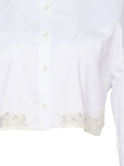 Poplin Cropped Shirt
