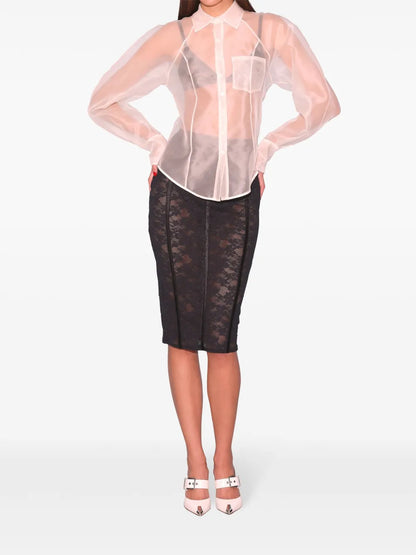 Silk Organza Shirt