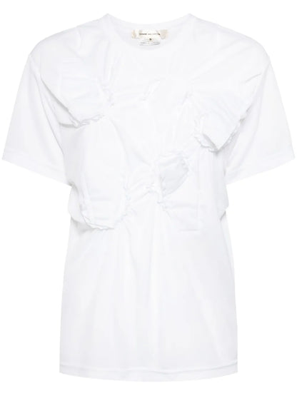 Ruffle Jersey T-Shirt