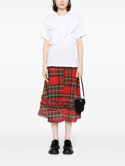 Ruffle Jersey T-Shirt
