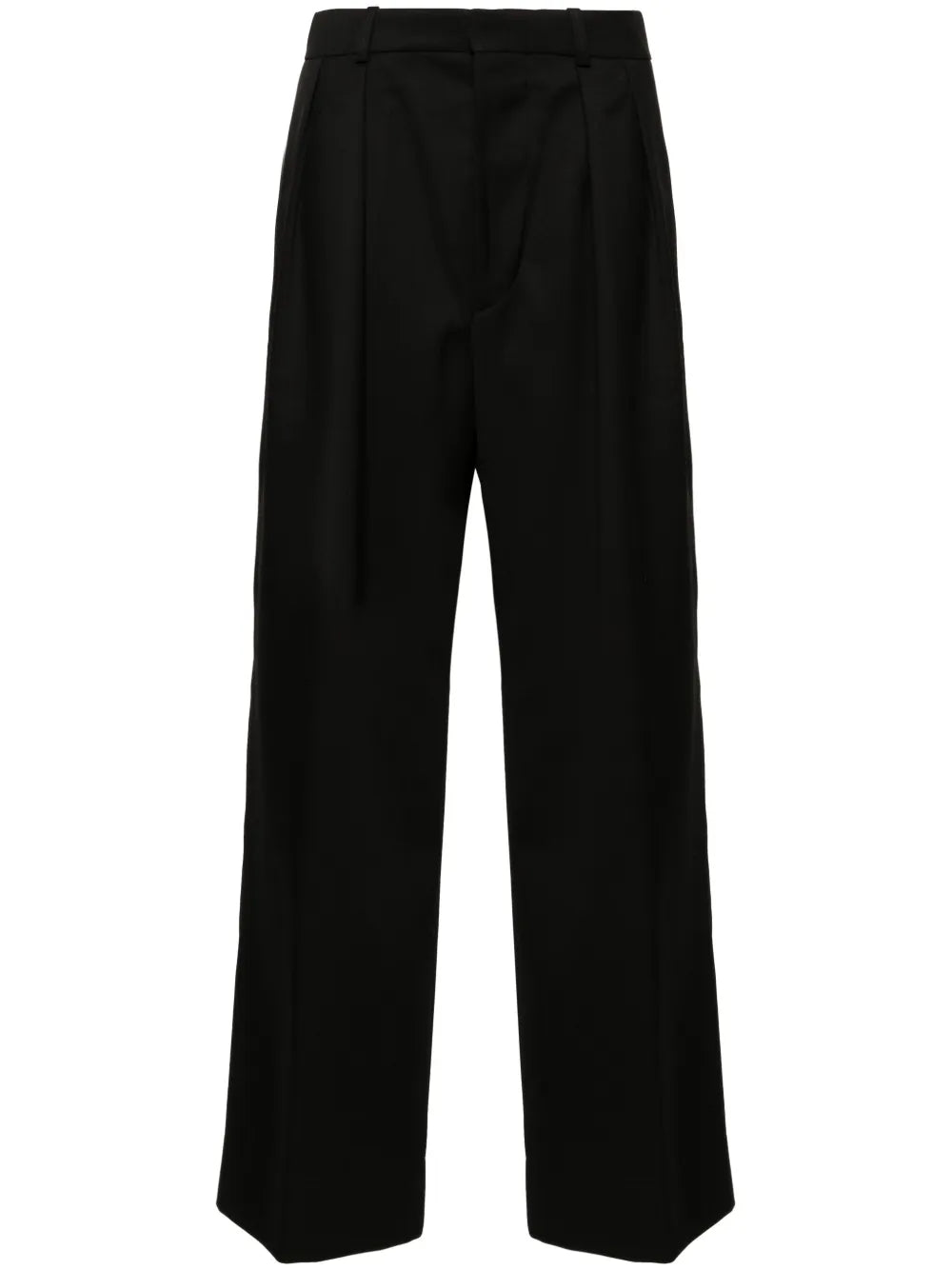 Low-Waisted Tailored Trousers