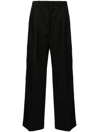 Low-Waisted Tailored Trousers
