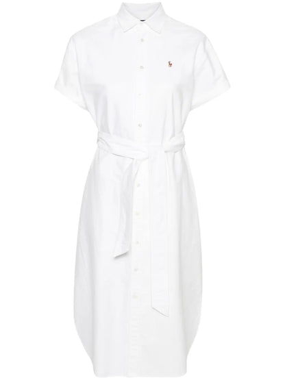 Polo Pony-Motif Shirt Dress