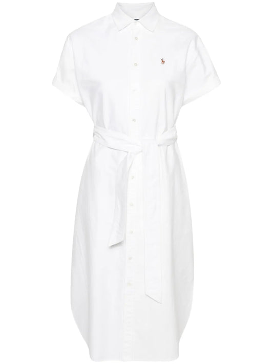 Polo Pony-Motif Shirt Dress