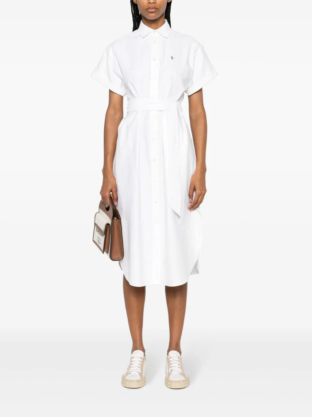 Polo Pony-Motif Shirt Dress