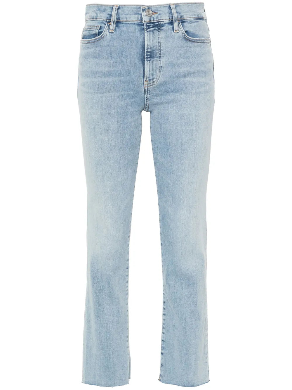 High-Rise Straight-Leg Jeans