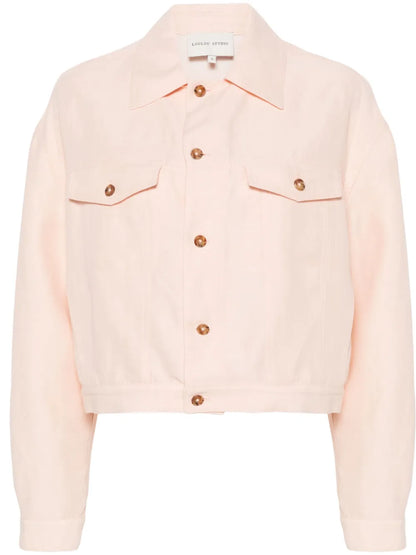 Shantung Buttoned Jacket