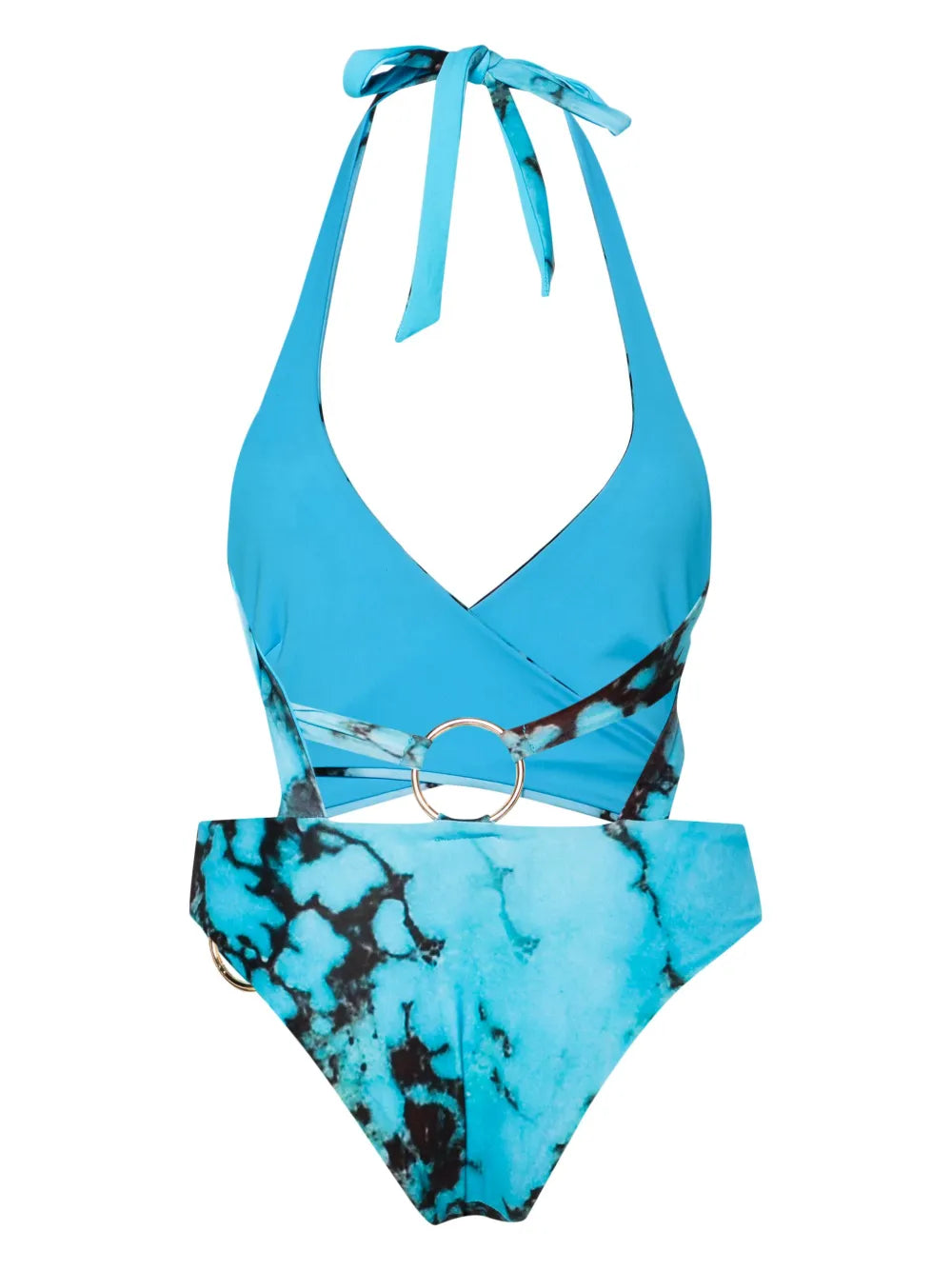 Starburst Cut-Out Swimsuit