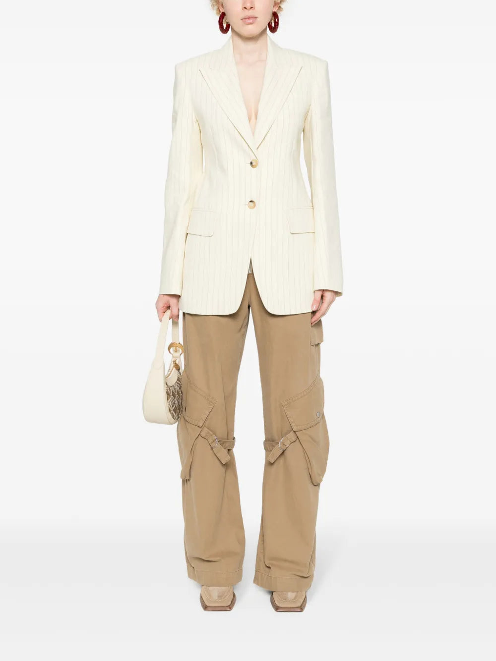 Aversa Pinstriped Blazer