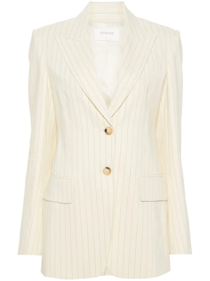 Aversa Pinstriped Blazer