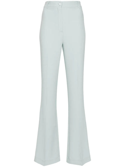 Flared Jersey Trousers