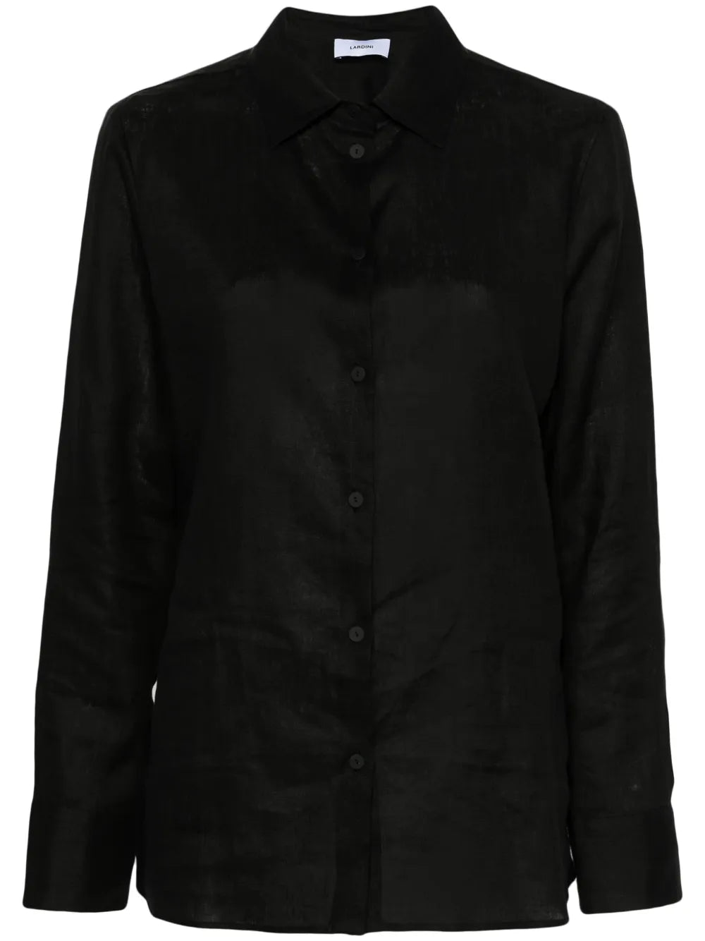 Long-Sleeves Linen Shirt