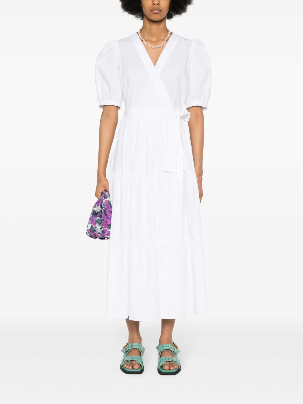 Cotton Poplin Maxi Dress
