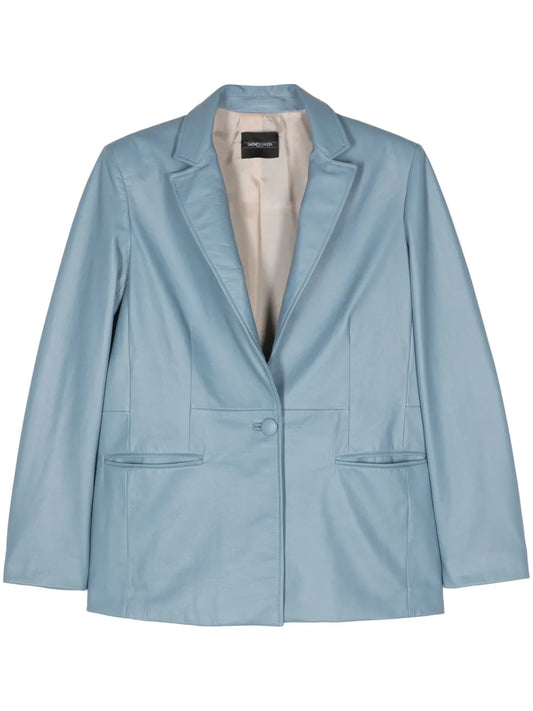 Betty Leather Blazer