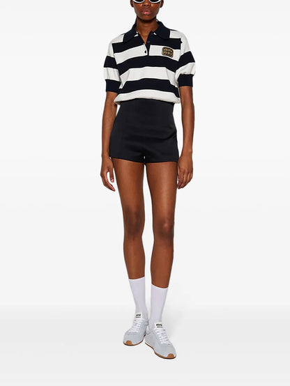 Lennman Satin Mini Shorts