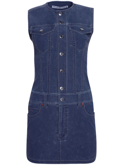 Denim Bodycon Mini Dress