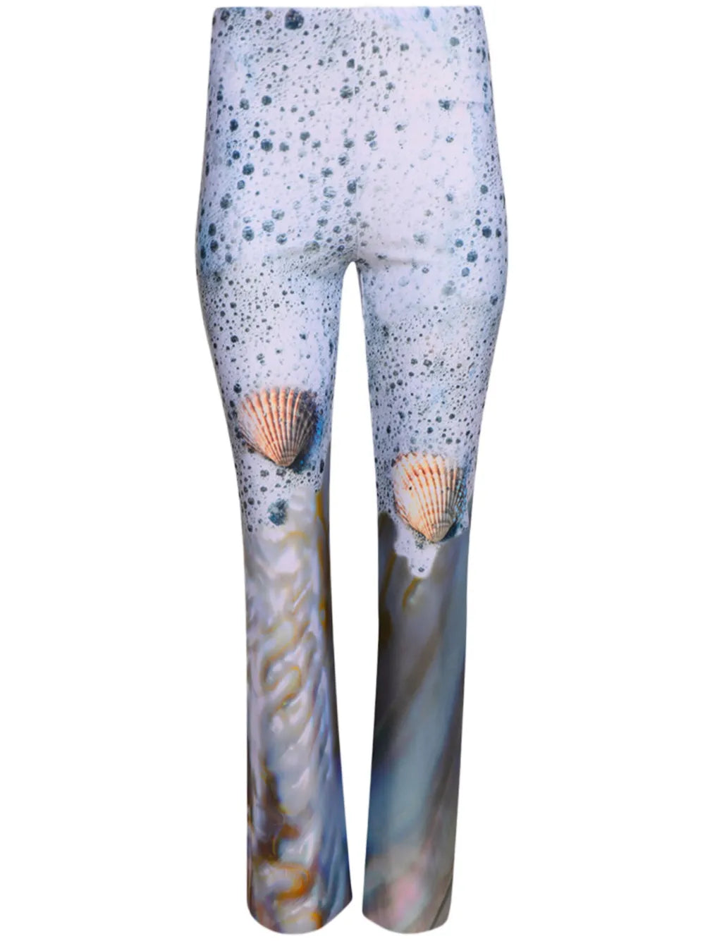 Sea Foam Straight Trousers