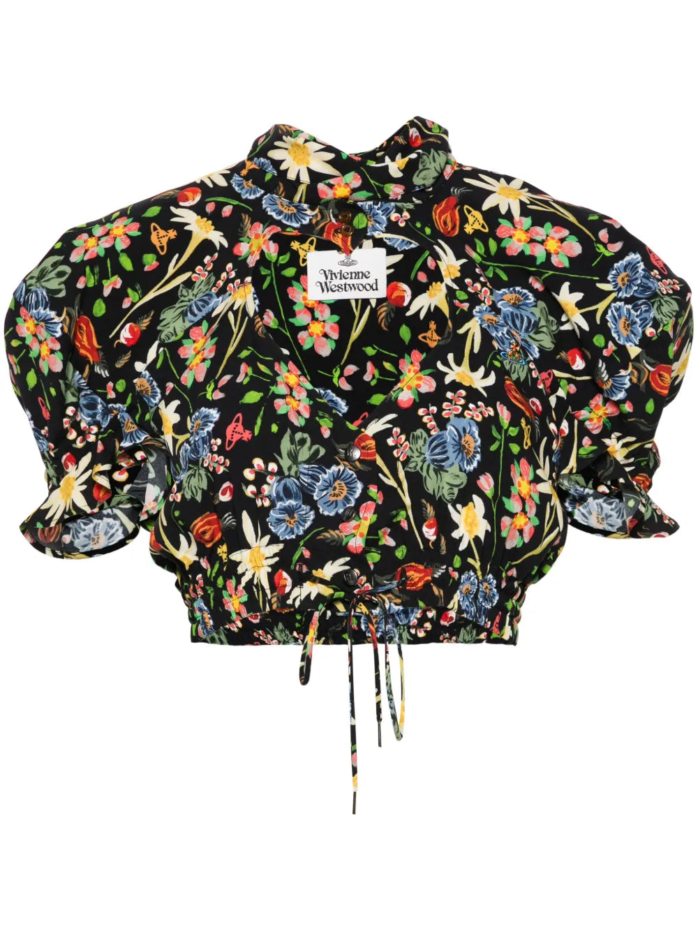 Floral Cropped Blouse