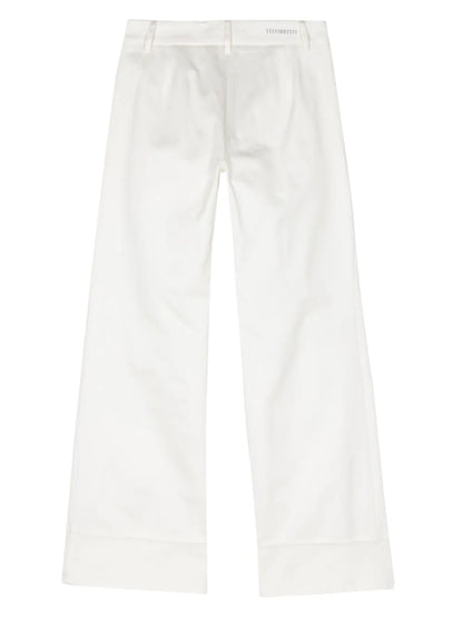 Overleaps Straight-Leg Trousers