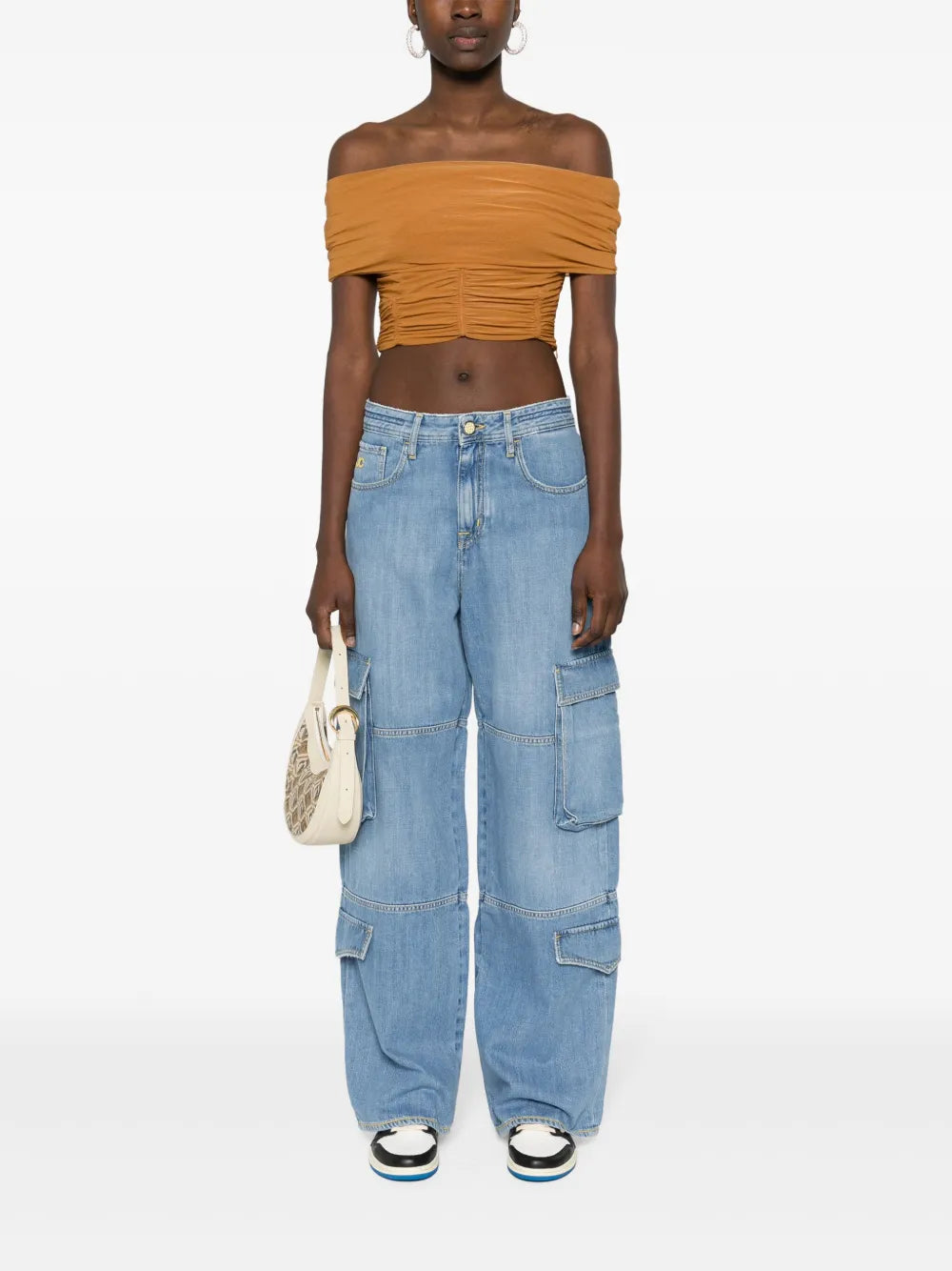Riri Logo-Embroidered Jeans