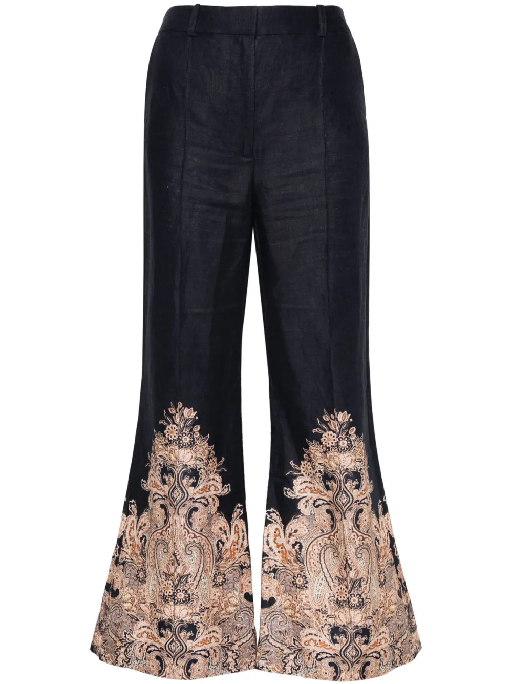 Natura High-Waist Flared Trousers