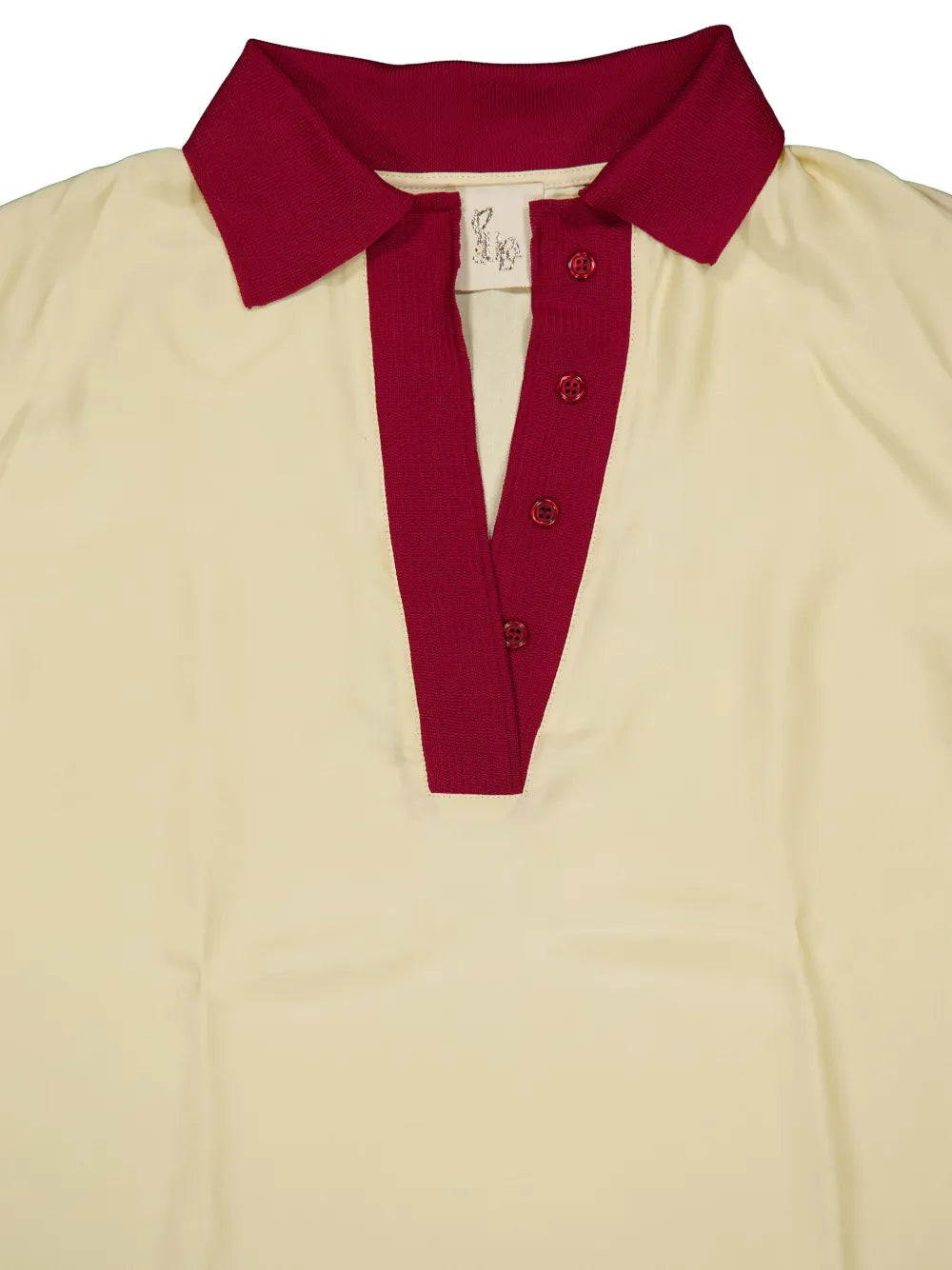 Diane V-Neck Silk Blouse