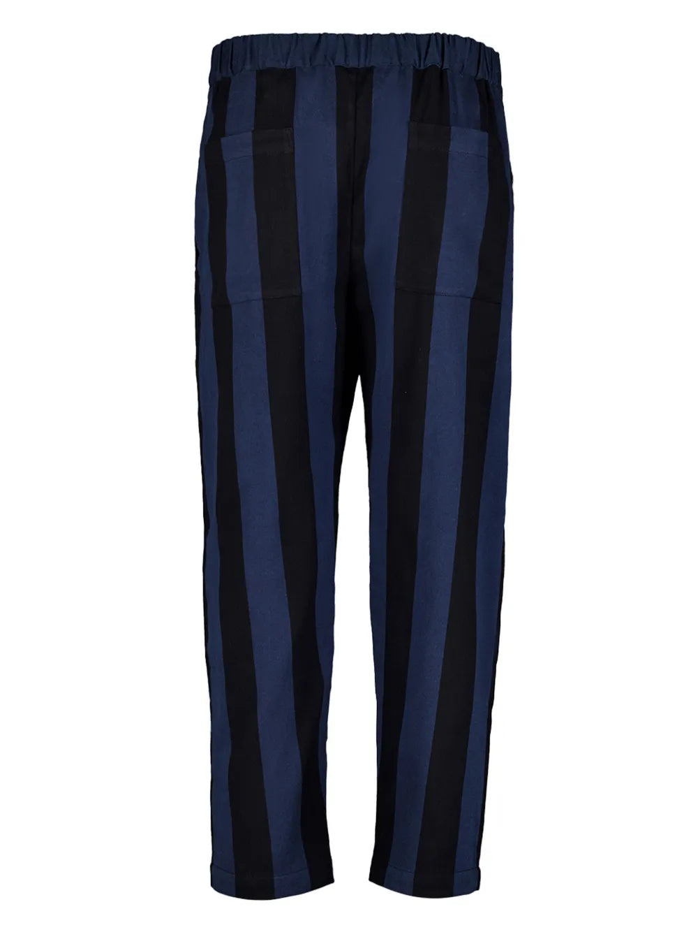 Striped Cotton Trousers